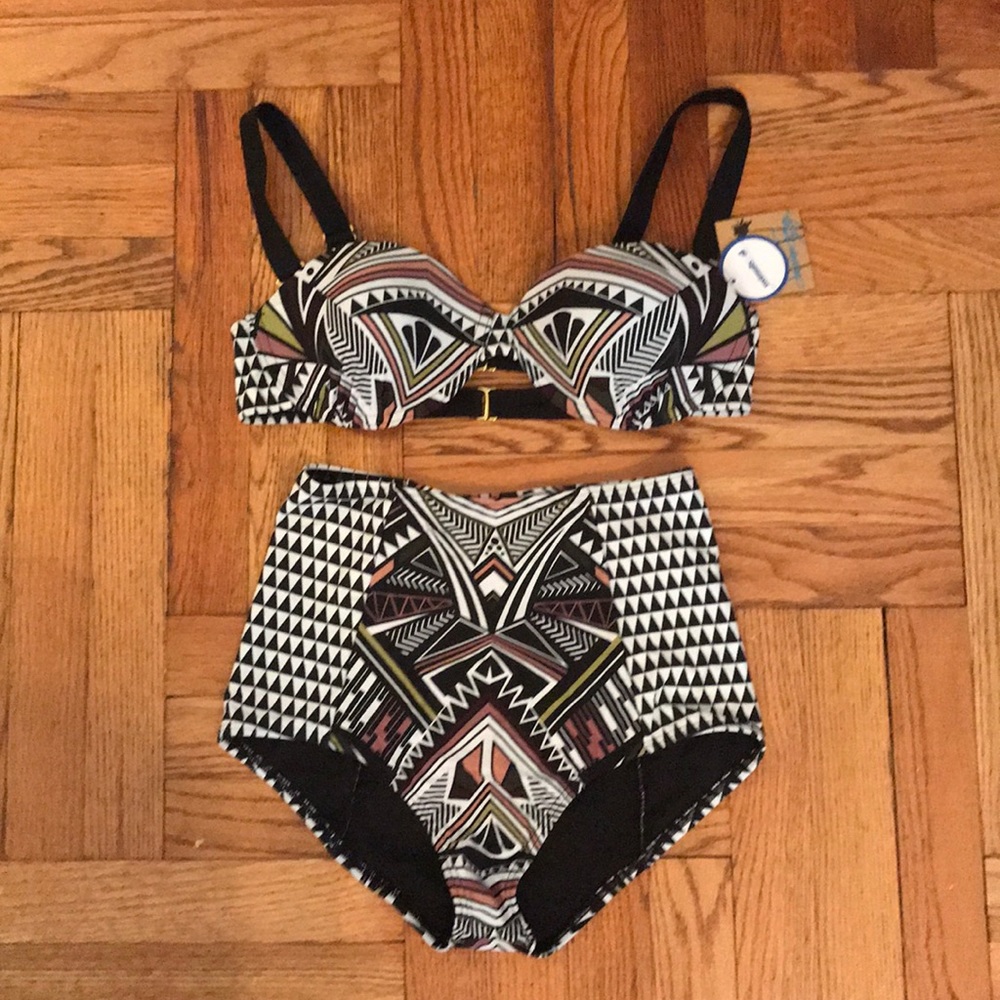Swimsuits for All high waisted bikini 👙 🌞 🏖